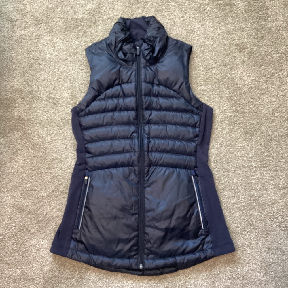 Lululemon Down For A Run Vest II Inkwell Navy Blue Puffer 6 - Picture 5 of 7